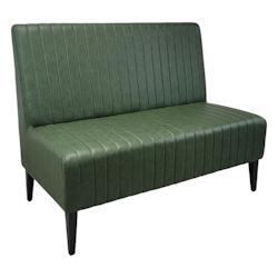 Banquette MARTIL en simili cuir style contemporain pour intérieur - TIGAONE - vert 3701680314872_0