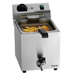 Bartscher Friteuse inox simple 9 Litres à poser, 3300 W, 220 V - MONO - 3667335016471_0