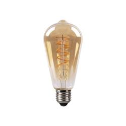 Bistromania Ampoule LED rétro EDISON - Filament torsade - Ambrée - E27 - ST64-SPIR_0