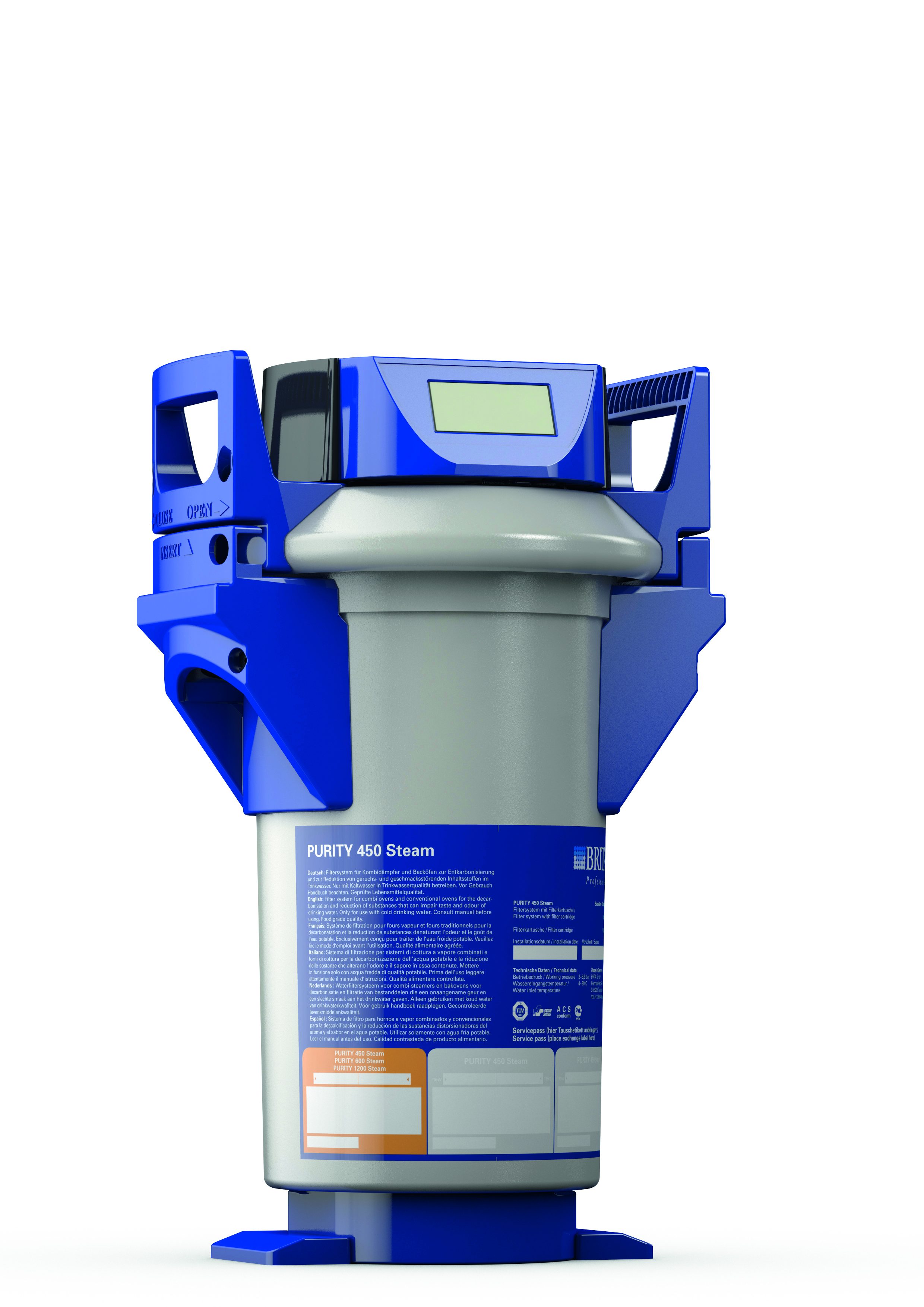 BRITA PURITY 450 STEAM AVEC MAE