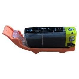 Cartouche compatible écologique - Canon IP3600/4600/4700/MP540/550/620/920 (CLI-521BK) - Puce Black 11,5ml - Réf. 08521BK_0