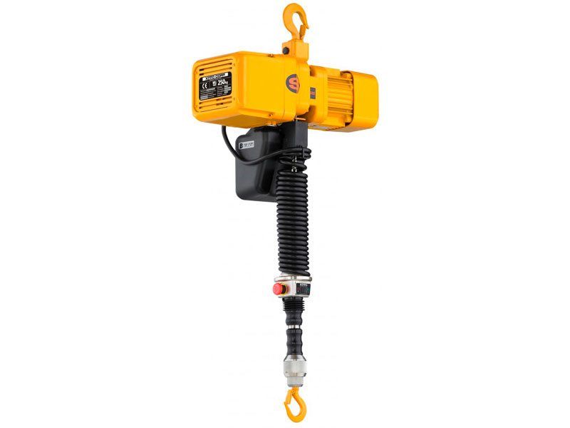 Cder2 - palan électrique à chaîne Kito avec commande ergonomique - capacité 125 à 250 kg_0
