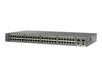 Cisco Catalyst 2960-Plus 48PST-S - Commutateur géré avec 48 ports PoE, 2 ports Gigabit SFP et 2 ports 10/100/1000 - Montable sur rack_0
