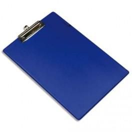 CODAMEX PLAQUE PORTE BLOC PVC AVEC PINCE MÉTAL, DIMENSIONS : L 22,8 X H 34,5 CM, COLORIS BLEU