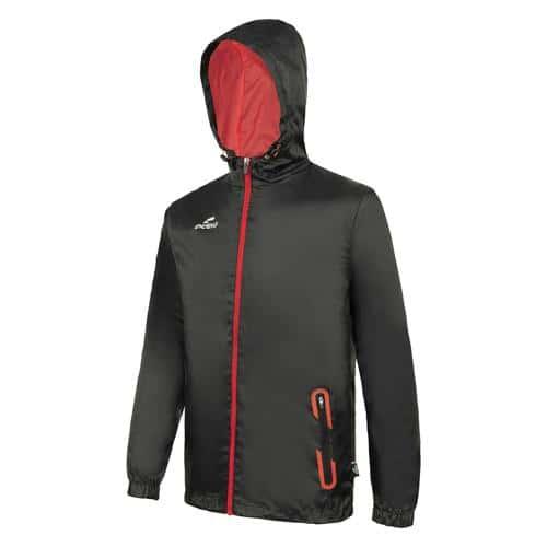 COUPE VENT ZEPHYR - ELDERA - NOIR/ROUGE
