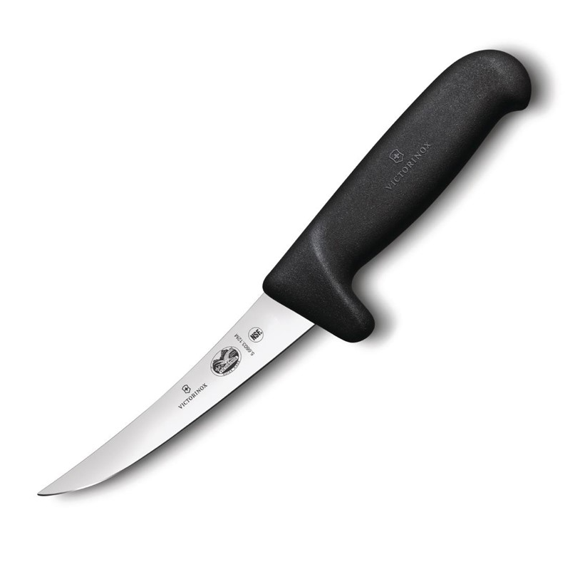 COUTEAU À DÉSOSSER VICTORINOX FIBROX AVEC MANCHE DE SÉCURITÉ 120 MM