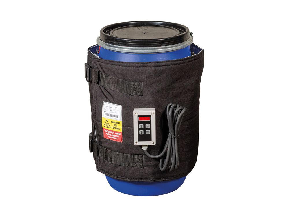 Couverture chauffante pour fût de 60 L - Puissance 300 W - De 0°C à 90°C_0