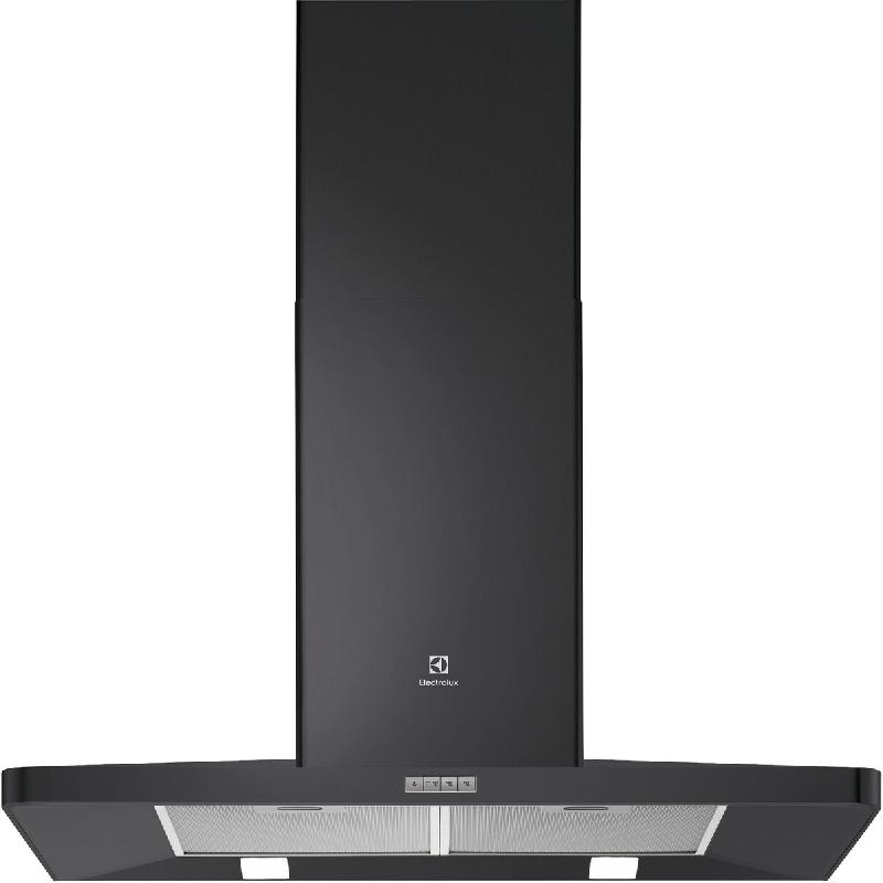ELECTROLUX Hotte Décorative Murale 90cm 603m3/h Noir eff90462ok - noir 7332543482139_0