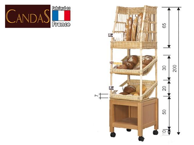 ETAGÈRE MOBILE ST HONORÉ BAGUETTES