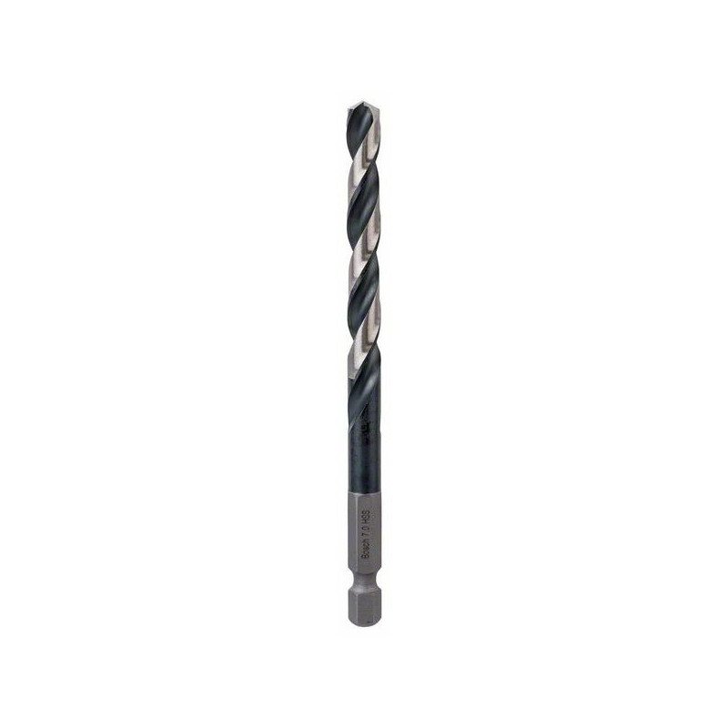 FORET MÉTAL DIAMÈTRE 7 X 109MM LONGUEUR UTILE 69MM - QUEUE 6 PANS 1/4'' - BOSCH - 2608577060