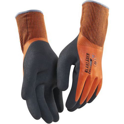 GANTS DE MANUTENTION ARTISAN DOUBLÉS LATEX TREMPÉ - ORANGE - 7 - BLAKLADER