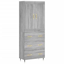 Helloshop26 - Buffet bahut commode armoire meuble de rangement organisateur cuisine salle de séjour salon haut sonoma 69,5 x 34 x 02_0035511 - 300021_0