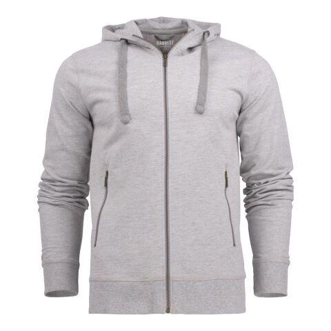 JAMES HARVEST DUKE SWEATSHIRT FULLZIP HOMMES GRIS MÉLANGE - TAILLE M