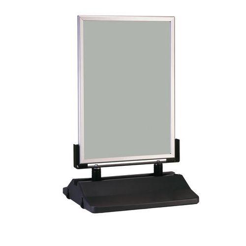 KIT PORTE-AFFICHES HAUTEUR TOTALE 110 CM