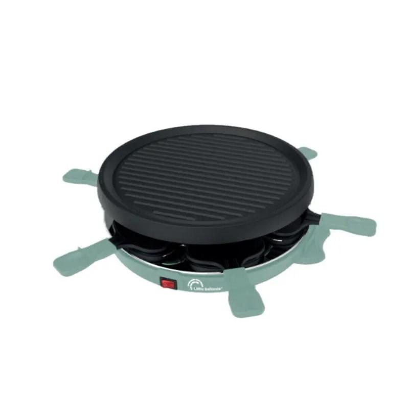 LITTLE BALANCE Appareil à Raclette 6 Personnes 800w 8948 - noir 3760240789482_0