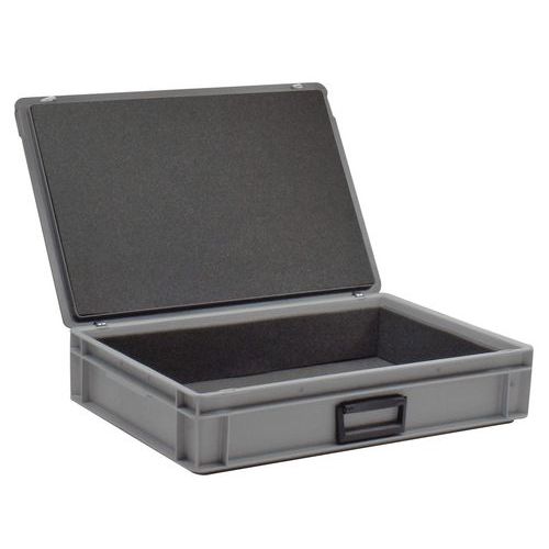 MALLETTE 5L 300X200X125 MM AVEC MOUSSE COLLÉE SUR 6 FACES - UTZ