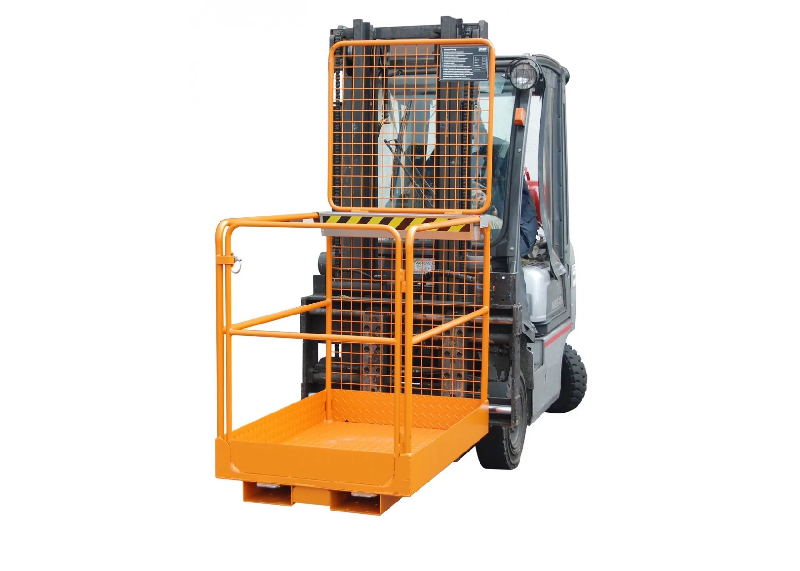 Nacelle chariot élévateur 800x1200 pour un  accès sécurisé lors des travaux d'entretien, de stockage ou des travaux en hauteur_0