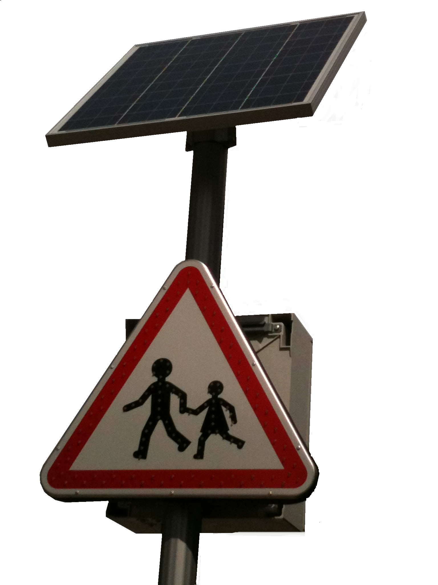 Panneau à LED renforcé - Catégories A, B et C - Aluminium et fixation par rails_1