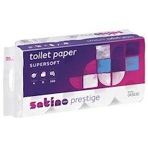 PAPIER HYGIÉNIQUE PRESTIGE, 3 COUCHES, BLANC - LOT DE 2