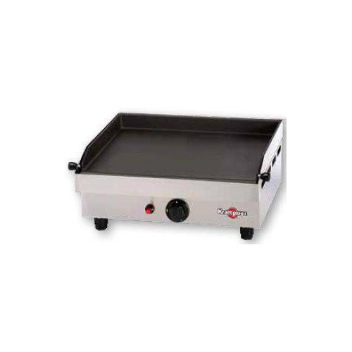 PLANCHA GAZ EN FONTE PROFESSIONNELLE KRAMPOUZ - 575 X 485 MM