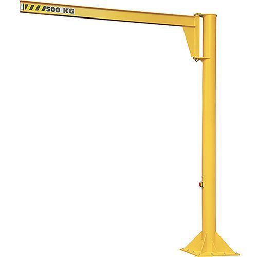 POTENCE COLONNE 250KG PORTÉE 6M HAUTEUR 5M - HUCHEZ