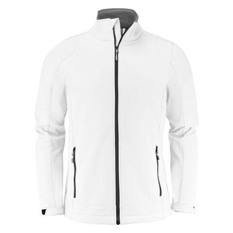 PRINTER TRIAL VESTE SOFTSHELL HOMMES BLANC - TAILLE XXXXXL