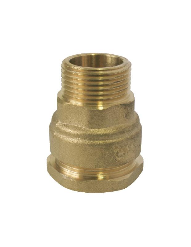 RACCORD DROIT P.E MÂLE 25-3/4 - SOMATHERM - 846-25-20S