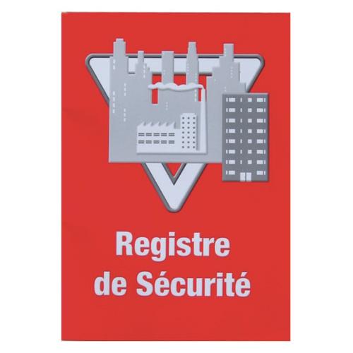 REGISTRE DE SÉCURITÉ, PRÉSENTE TOUTES LES RÈGLES RELATIVE À UN ERP, L16,5 X H23,4 X P1 CM