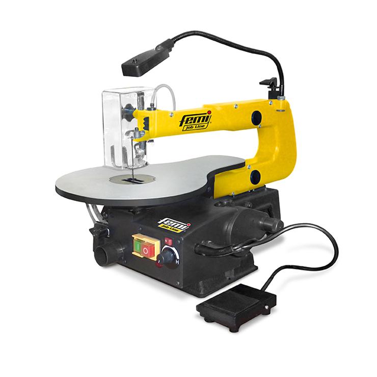 Scie à chantourner Femi SS 40-562 - bras en aluminium léger et coffret micro-outillage_0