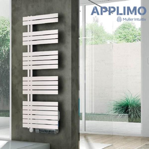 SÈCHE-SERVIETTES SOUFFLANT APPLIMO OSYA 1750W (750W+1000W) ASYMÉTRIQUE À GAUCHE - NEK2556FGTP