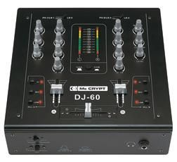 TABLE DE MIXAGE MCCRYPT DJ-60 BLACK EDITION