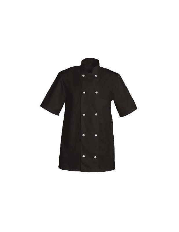 Veste restauration manches courtes Fabrice 210 gr/m2 - VSTRSFBNR-SN02/MC_0