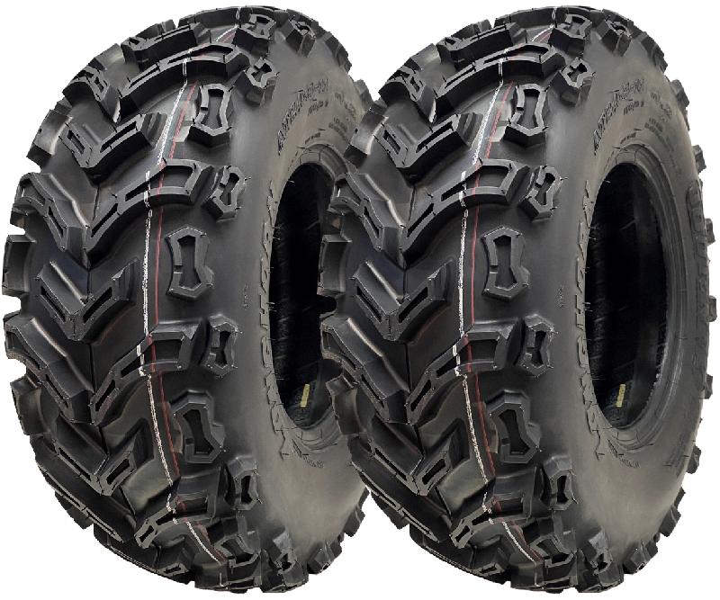 24x8.00-11 Quad ATV Tyres 6ply Wanda E-Marked Road Legal Tubeless 41J (Set of 2)_0