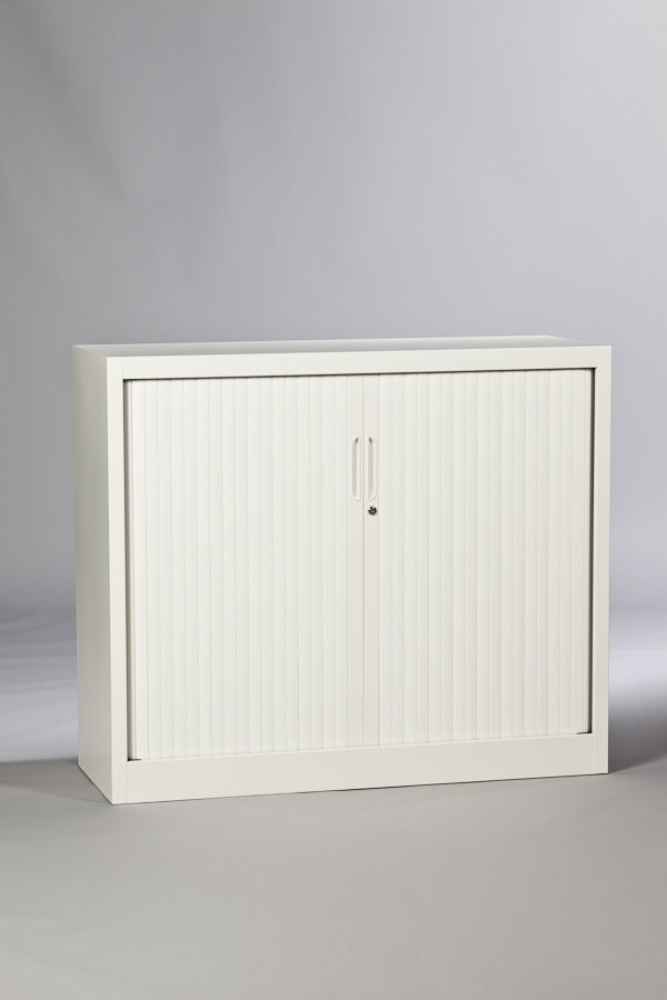 Armoire métallique à rideau PVC ABR10 - 1020 x 1000 x 440 - robuste et silencieuse_0