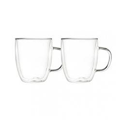 Aulica Mugs double paroi grande taille 480ml - lot de 2 - transparent 216201_0