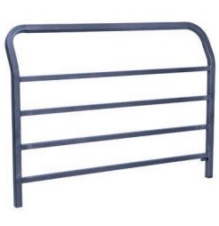 Barrière conviviale® standard - jesignale - 1500 mm - acier peint sur zinc - options amovibles_0