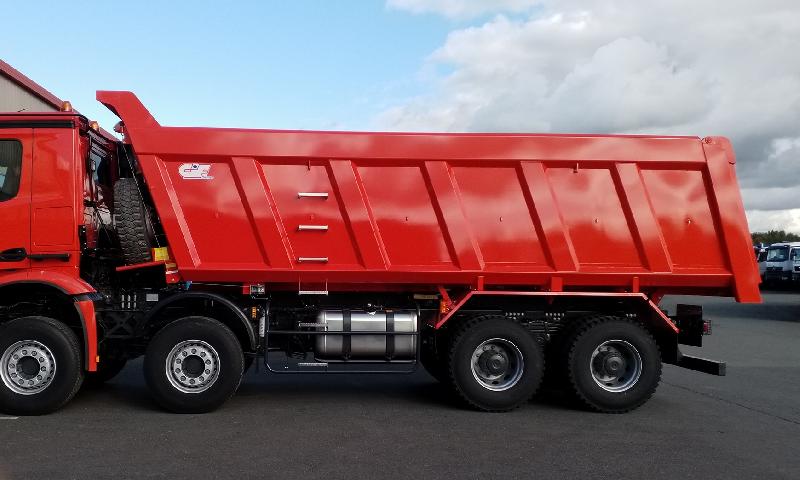 Bennes Spéciales Mines - PTAC 32T à 50T - Acier HLE ou Anti-Abrasion - Forme Demi-Ronde ou Rectangulaire_0