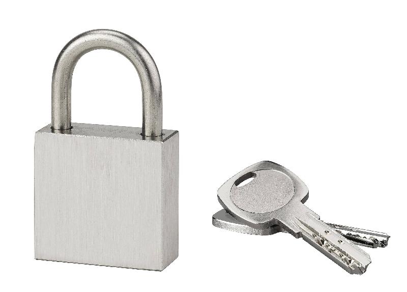 Cadenas 407 CP - Anse acier inox sans cylindre - THIRARD - Réf. 00930404_0