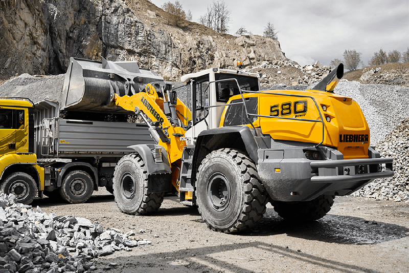 Chargeuse sur pneus Liebherr L 580 Xpower_0