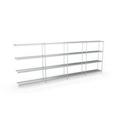 CORECO Rayonnage D Angle 5250X1370X500 4 Niveaux A527 - A527_0