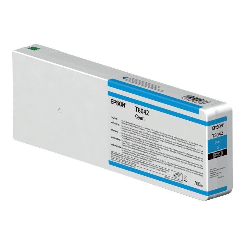 Epson - Cartouche d'encre pigmentaire cyan 700ml pour SC-P6000/7000/7000V/8000/9000/9000V_0