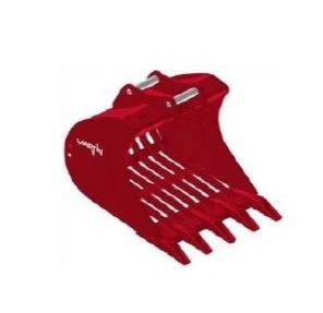 GSQ100-1000EXM10 - Godet squelette UNITER 45 pour minipelle 8-10T - 1000 mm - Attache MARTIN M10_0