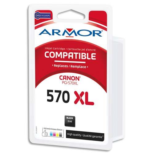 Armor cartouche compatible canon pgi-570xl noir b12668r1_0