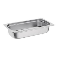 Bac Gastro Inox GN 1/3 - 65 mm - 2,5L - Vogue - compatible four, réfrigérateur et bain-marie_0