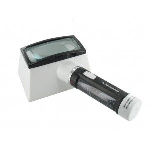 61 299 490 - Loupe éclairante rectangulaire 45x90 mm - Optico-Paris SAS - Grossissement 2.5x_0