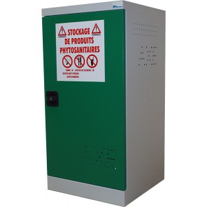 Armoire phytosanitaire EXCELA 80L - Stockage sécurisé pour produits dangereux - Compacte et conforme aux normes_0