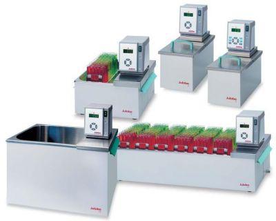 Bains thermostatés Julabo à circulation - cuve en inox de haute qualité - température jusqu'à +150°C_0