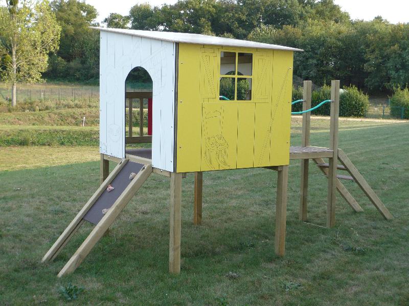 Cabane de jeu - La maison du pêcheur sur pilotis pour enfants de 2 à 6 ans_0