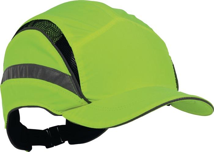 Casquette de protection First Base 3 Classic Hi-Vis 52-65 cm jaune de sécurité 100 % polyester EN812:A1 EN471 3M_0