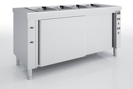 MEUBLE BAIN-MARIE À EAU INOX MBMR-160